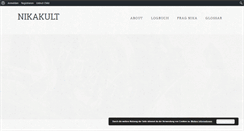 Desktop Screenshot of nikakult.de